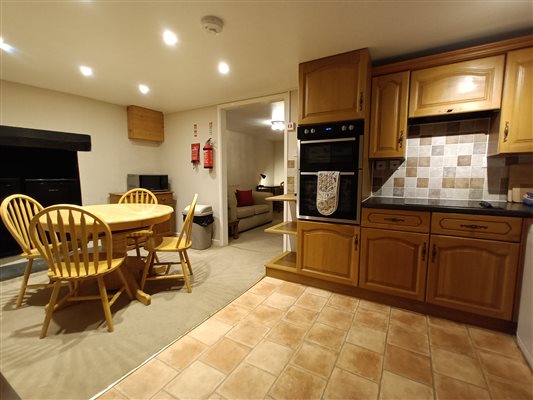 Annex open plan dining kitchen area