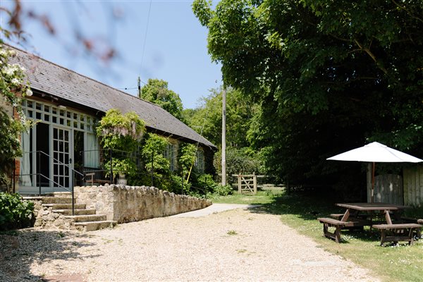 Milking parlour entrance