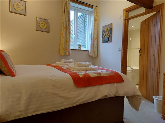 The Stiddle king size double bedroom with en-suite