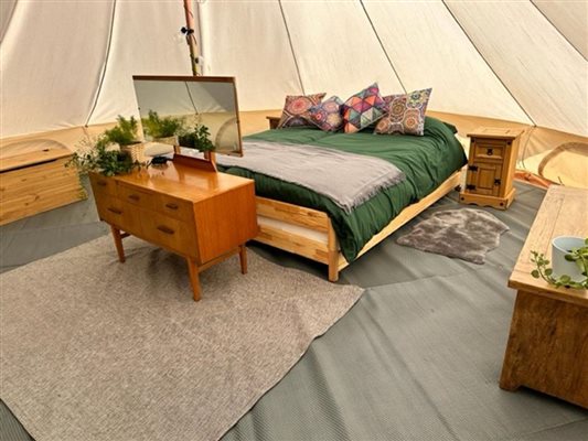 inside tent 1